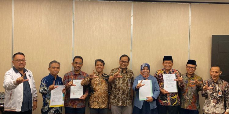 LP2M UIN RIL Teken Kerja Sama dengan Puspenma Kemenag RI Terkait Pendanaan Riset Indonesia Bangkit MoRA The Air Funds