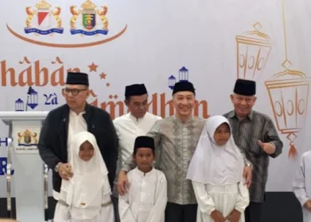 KADIN Lampung Gelar Bukber, Berikan Tali Asih Ratusan Yatim Piatu dan Kaum Dhu’afa