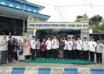 UIN Raden Intan Lampung Gandeng Masjid Raya Airan Dirikan Posko Ramah Pemudik
