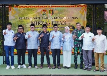 Pemprov Lampung Perkuat Fondasi Pembangunan di Tahun Pertama Kepemimpinan Mirza–Jihan