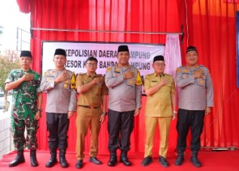 Resmi, Polsek Teluk Betung Selatan Berubah Nomenklatur Menjadi Polsek Bumi Waras