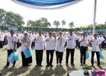 Korpri Provinsi Lampung Gelar Ramadan Berbagi, Salurkan Bantuan Sembako Bagi ASN Golongan I dan II