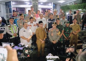 Gubernur Mirza Bersama Unsur Forkopimda Pantau Pengamanan Arus Mudik Idulfitri 1447 H di Pelabuhan Bakauheni