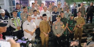 Gubernur Mirza Bersama Unsur Forkopimda Pantau Pengamanan Arus Mudik Idulfitri 1447 H di Pelabuhan Bakauheni