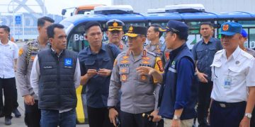 Kapolda Lampung Cek Kesiapan Pelabuhan Bakauheni Jelang Operasi Ketupat Krakatau 2026