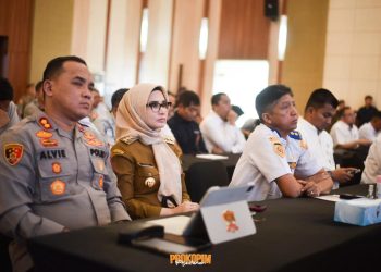 Bupati Pesawaran Hadiri Rakor Lintas Sektoral dalam Rangka Kesiapan Pengamanan Idul Fitri 1447 H
