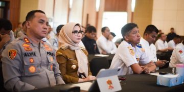 Bupati Pesawaran Hadiri Rakor Lintas Sektoral dalam Rangka Kesiapan Pengamanan Idul Fitri 1447 H