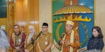 Peresmian Posbankum, Gubernur Mirza Tegaskan Pentingnya Menghadirkan Akses Keadilan Hingga Tingkat Desa