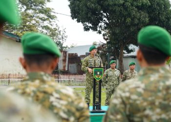 Apel Luar Biasa, Danrem 043/GATAM Tekankan Disiplin dan Profesionalisme Prajurit
