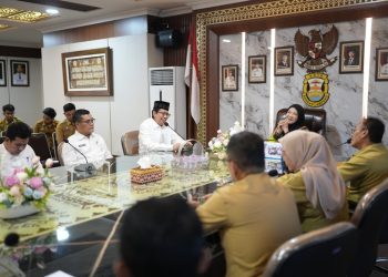Lanjutkan Sinergi, Rektor dan Pimpinan Baru UIN RIL Audiensi dengan Walikota Bandar Lampung