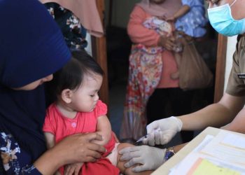 Lewat BIAS dan Posyandu, Dinkes Bandar Lampung Perluas Jangkauan Imunisasi Campak