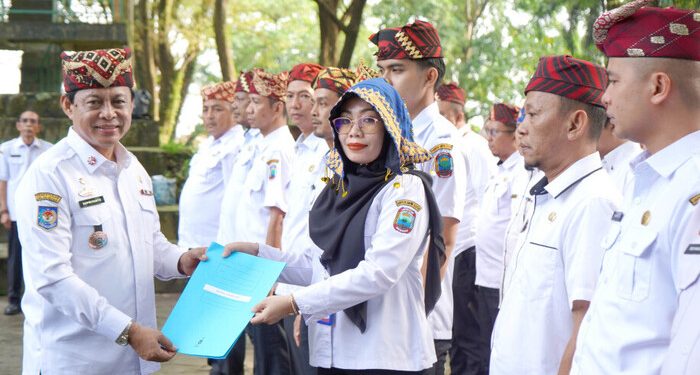 56 Pejabat Dilantik di Lokasi Wisata Way Belerang, Sekda Supriyanto: Jabatan Harus Dibayar dengan Kinerja Nyata
