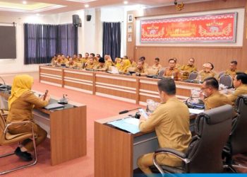 Rakor Mingguan Pemkab Lampung Selatan Perkuat Sinergi, Siapkan Peluncuran Layanan Halo Lamsel