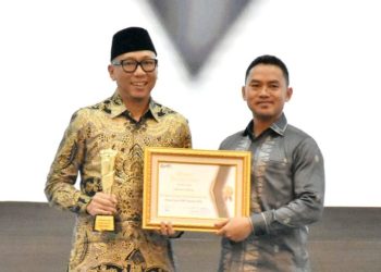 Gubernur Mirza Raih Penghargaan Tokoh Penggerak Ekonomi Agrikultur dan Ketahanan Pangan Nasional pada KWP Award 2026
