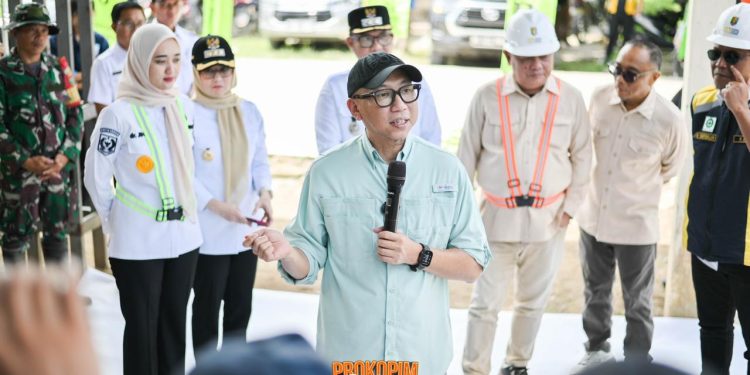 Bupati dan Wabub Pesawaran Dampingi Gubernur Tinjau Pelebaran Jalan Wisata Pesisir, Dorong Akses Pariwisata Lebih Optimal