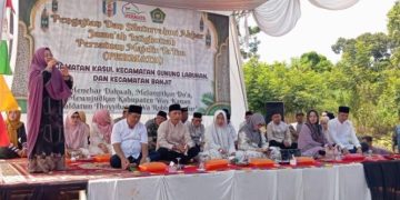 Bupati Ayu Hadiri Pengajian dan Silaturahmi Akbar 3 Kecamatan