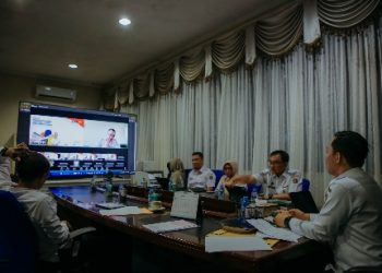 Sekdaprov Marindo Kurniawan Ikuti Rapat Penilaian Kepala Daerah yang Digelar Kemendagri