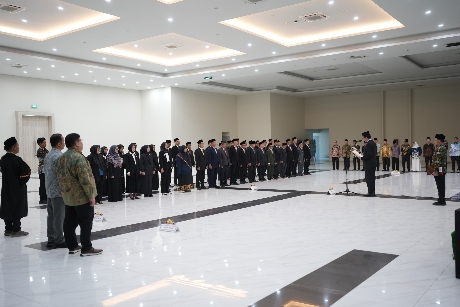 Lantik Sejumlah Pejabat Periode 2026–2030, Rektor UIN RIL Ingatkan Core Bisnis Perguruan Tinggi