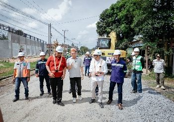 Gubernur Mirza Tinjau Perbaikan Jalan Provinsi Ruas Kalirejo–Bangunrejo