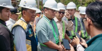 Pemprov Lampung Lakukan Groundbreaking Perbaikan di Ruas Jalan Jabung-SP Labuhan Maringgai