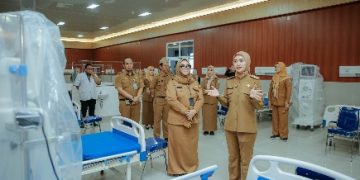 Wagub Jihan Dorong Peningkatan Kualitas Layanan, Profesionalisme, dan Inovasi Kesehatan di RSUD Bandar Negara Husada