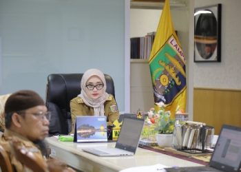 Wagub Jihan Nurlela Pimpin Evaluasi Program P2P, Dorong Penguatan Penanganan di Provinsi Lampung