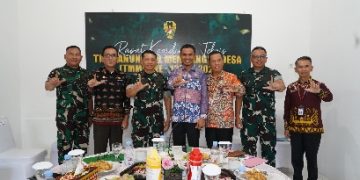 Danrem 043/Gatam Ikuti Rakornis TMMD – 128 TA. 2026 Bersama Waaster Kasad