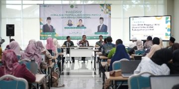 LP2M UIN Raden Intan Lampung Gelar Workshop Penulisan Proposal untuk Dosen Pemula dan Tendik