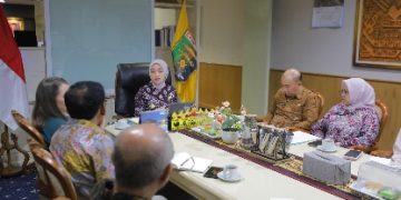 Wagub Jihan Nurlela Terima Kunjungan Organisasi Lingkungan Internasional EDF
