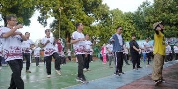 Perkuat Spiritual dan Soliditas, Raker UIN RIL 2026 Diisi Qiyamul Lail hingga Senam Pagi