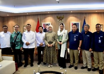 Wagub Jihan Nurlela Gelar Pertemuan dengan Wamen Perdagangan Dyah Roro Esti di Jakarta