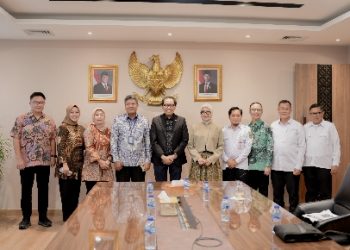 Wagub Jihan Nurlela Ikuti Rapat Koordinasi dengan Wamen Perindustrian Faisol Riza