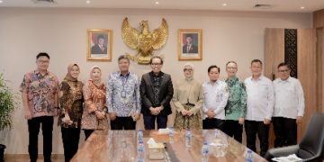 Wagub Jihan Nurlela Ikuti Rapat Koordinasi dengan Wamen Perindustrian Faisol Riza