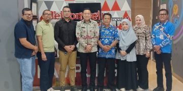 Audiensi Diskominfotiksan Pesawaran Bersama Telkomsel Bahas Penanganan Blankspot dan Penguatan Jaringan