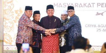 Gubernur Rahmat Mirzani Djausal Hadiri Silaturahmi Masyarakat Perantau Sumbagsel di Palembang