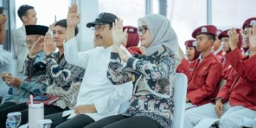 Dampingi Menteri Sosial Saifullah Yusuf, Wagub Jihan Nurlela Tinjau Pelaksanaan Sekolah Rakyat