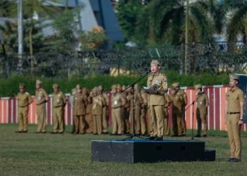 Peringatan Hari Otonomi Daerah 2026, Sekdaprov Marindo Kurniawan Sampaikan Amanat Mendagri Tito Karnavian