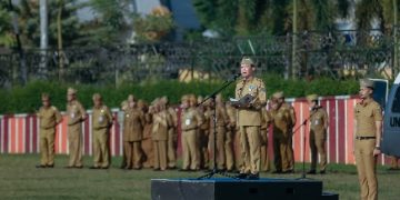 Peringatan Hari Otonomi Daerah 2026, Sekdaprov Marindo Kurniawan Sampaikan Amanat Mendagri Tito Karnavian