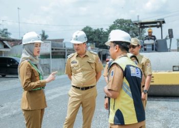 Wagub Jihan Nurlela Lakukan Groundbreaking Ruas Jalan Bandar Sakti–SP Daya Murni