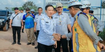 Sekdaprov Marindo Kurniawan Tinjau pembangunan Sekolah Rakyat di Kawasan Kota Baru