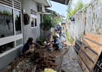 Banjir 2 Meter Rendam Kedaton, Warga Mengeluh Minim Bantuan