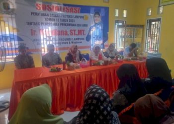 Anggota DPRD Mardiana Sosialisasikan Perda Pencegahan Nikah Dini di Lampung Utara