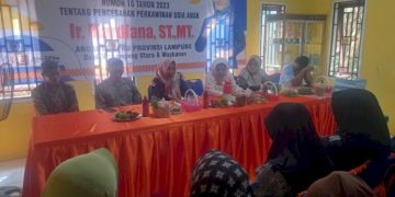 Anggota DPRD Mardiana Sosialisasikan Perda Pencegahan Nikah Dini di Lampung Utara
