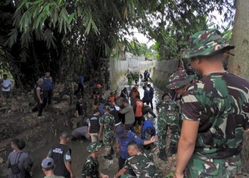 Pemkot Bandar Lampung–Kodim 0410 Kebut Normalisasi Sungai