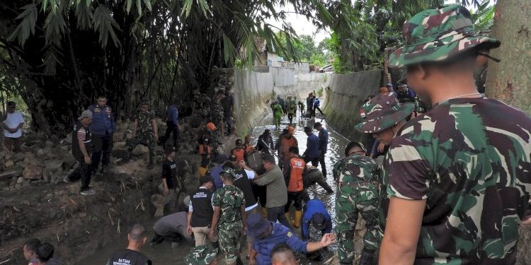 Pemkot Bandar Lampung–Kodim 0410 Kebut Normalisasi Sungai