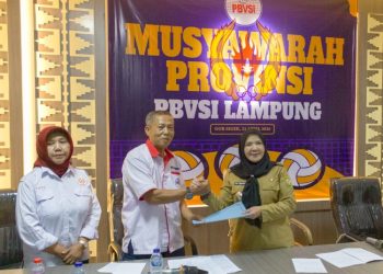 Eva Dwiana Terpilih Aklamasi Nakhodai PBVSI Lampung 2026 –2030