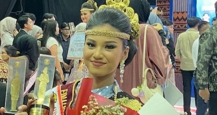 Tampil Memukau, Mahasiswi Prodi Hukum Bisnis Darmajaya Sabet RU IV Muli Kota Bandar Lampung 2026