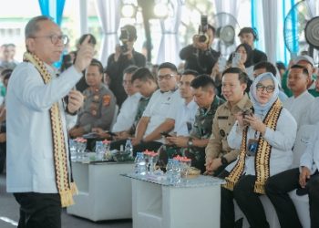 Sekdaprov Marindo Dampingi Menko Pangan dan Menteri Perdagangan dalam Acara Rembuk Tani