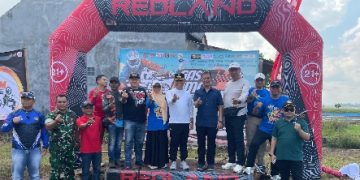 Kasrem 043/Gatam dan Wali Kota Metro Lepas Ratusan Peserta “Gas Amal Trail Adventure” untuk Pembangunan Masjid