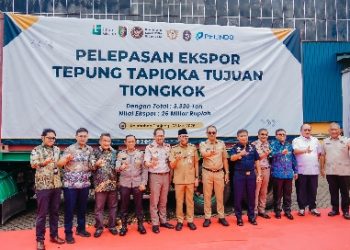 Pemprov Lampung Dorong Nilai Tambah, Ribuan Ton Tapioka Diekspor ke Tiongkok